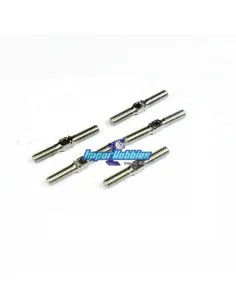 Juego tirantes titanio 23mm (5 Uds.) KM Racing HK-1 HK801Ti-23 - KM H-K1 - Ultimas Unidades - En Liquidación