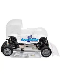 Hobao Hyper EPX 1/10 4X4 ARR Roller chasis con carrocería transparente - Camión eléctrico HB-EPX4E-CL 2
