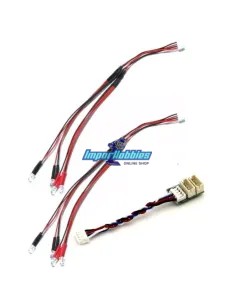 Set luces led doble con conector Kyosho Mini-Z MR-03S /...