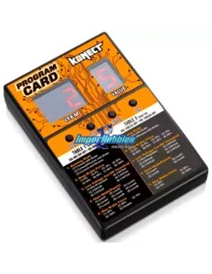 Tarjeta / Carta de programación general LED variadores y combos Hobbytech Konect KN-PROGRAMCARD