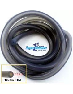Tubo de combustible negro 2.5x5mm alta resistencia 100cm Fussion FS-EX025 - Tubo combustible