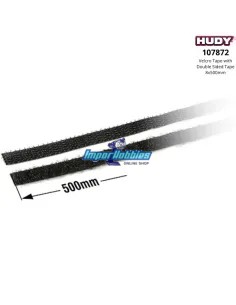 Cinta velcro adhesiva carrocerías 8x500mm Hudy 107872
