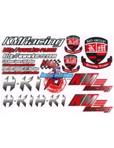 Adhesivos carrocería KM Racing H-K1 HK2000 - KM H-K1 - Ultimas Unidades - En Liquidación