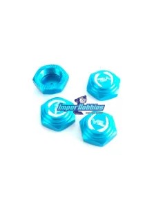 Tuercas rueda cerradas azules 17mm 1.25mm (4 U Uds.) VP-Pro RS-708-1.25-BL - Tuercas de rueda M12 17mm 1/8 Buggy / Truggy / GT /