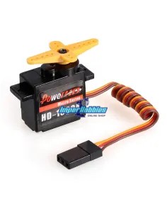 Micro Servo Power HD Escala 1/18 1.3Kg - 0.14s HD-1600A - Servos de radiocontrol