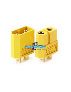 Conector XT60 macho - hembra (1 Par) Fussion FS-00017 - Conectores RC