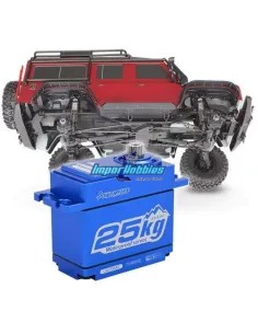 Servo Digital HV Power HD LW-25MG 25Kg 0.14s Waterproof 1/8 Buggy - Crawler HD-LW-25MG - Servos de radiocontrol 2
