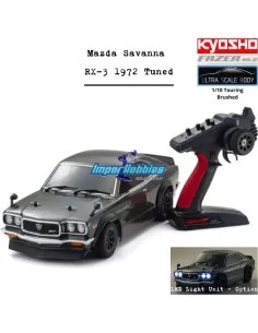 Coche RC Kyosho Fazer Mazda Savanna RX-3 1972 Tuned Eléctrico 1/10 Touring - Pista 4WD MK2 FZ02 Readyset 34428 - Radiocontrol
